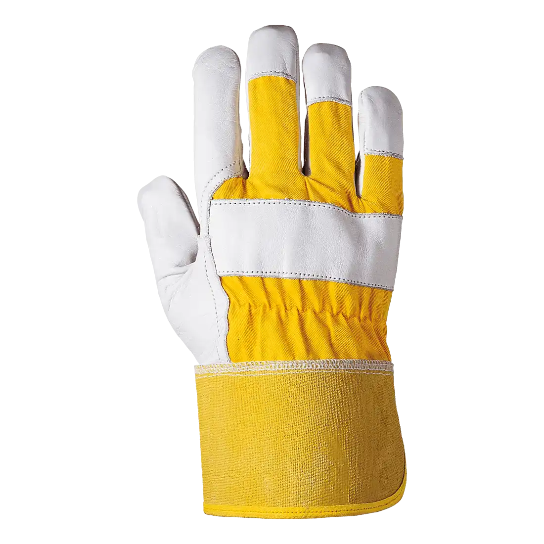 MADEIRA SAFETY GLOVES 12 Pairs - High-Resistance, Breathable Leather, Comfortable