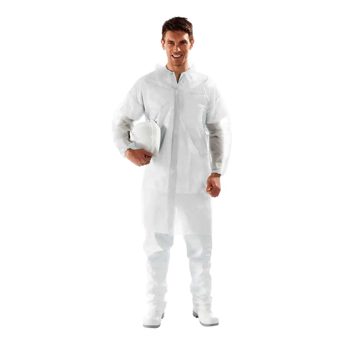 SIR SAFETY POLIFILM Breathable Work Jacket Men 10 Piece - Polypropylene