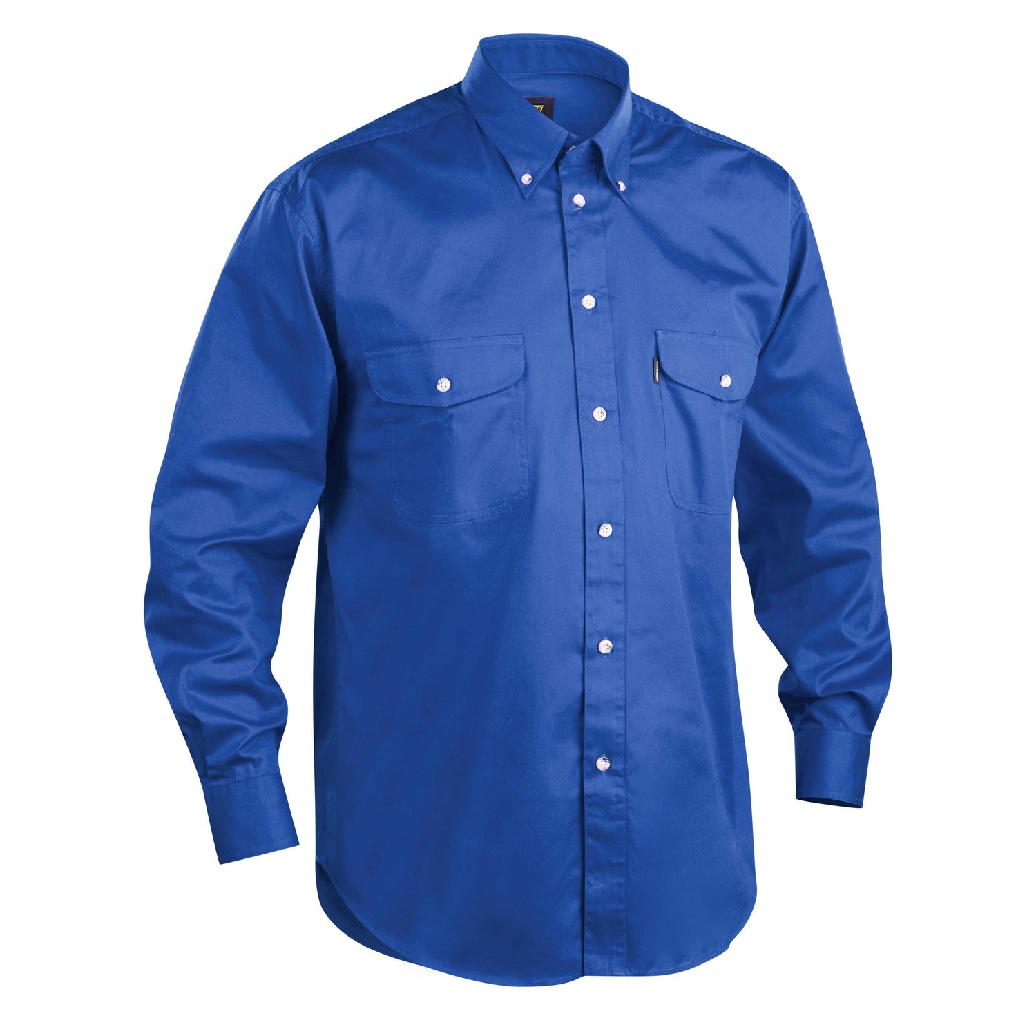 BLAKLADER 32301135 Twill Overhemd Lange Mouw Werkhemd HEREN - 100% Katoen