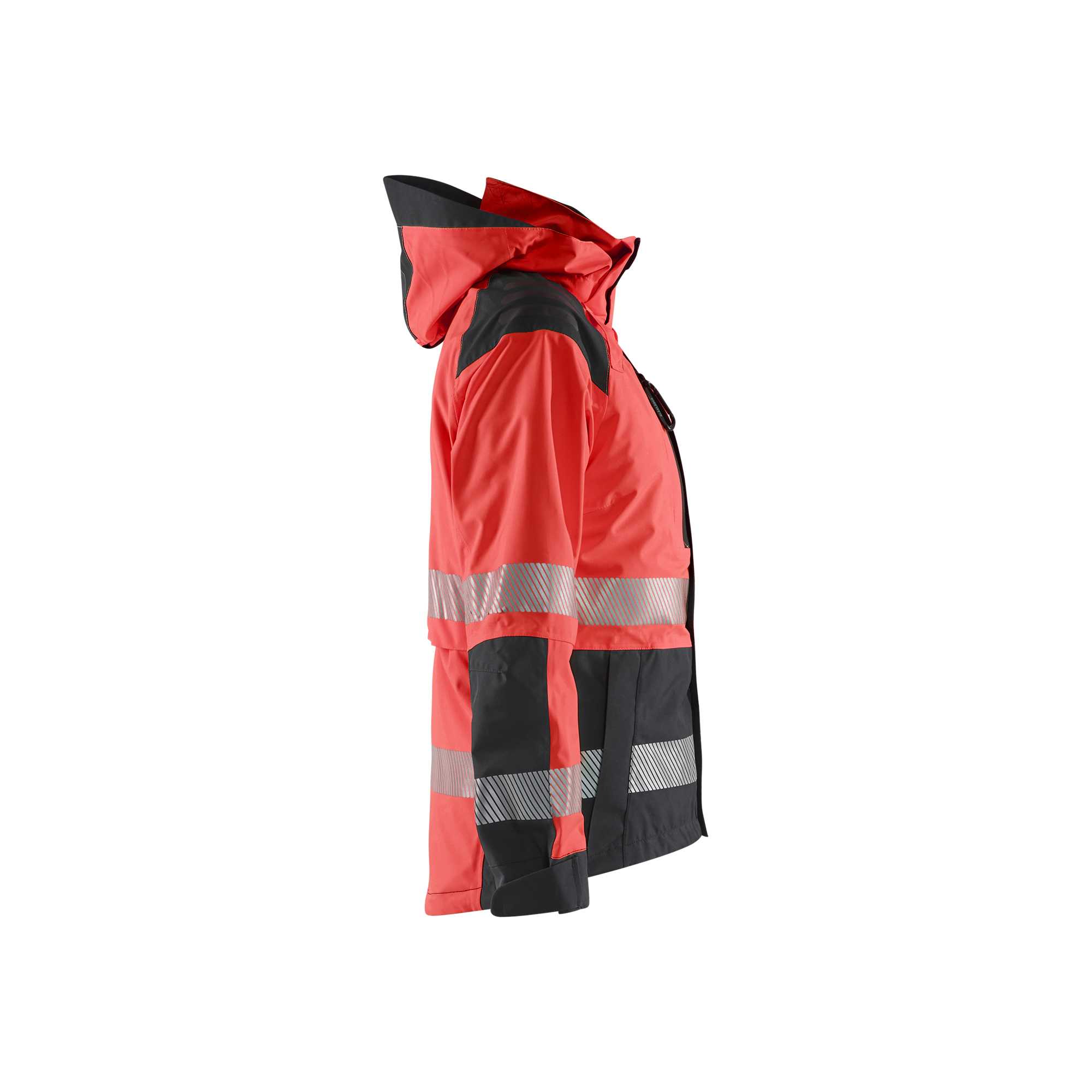 BLAKLADER 44361987 Women’s Hi Vis Shell Jacket Hi Vis Reflective Shell Work Jacket WOMEN - Waterproof