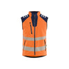 BLAKLADER 30912513 SOFTSHELL VEST HI VIS Hi Vis Reflective Work Softshell Vest MEN - Waterproof