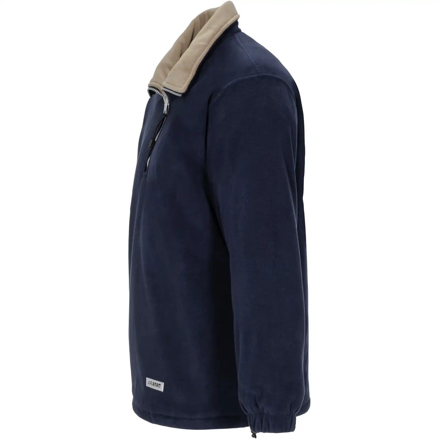 Planam Outdoor Relax Fleecetroyer marine/camel XS marine/camel - Produktbild ohne Model
