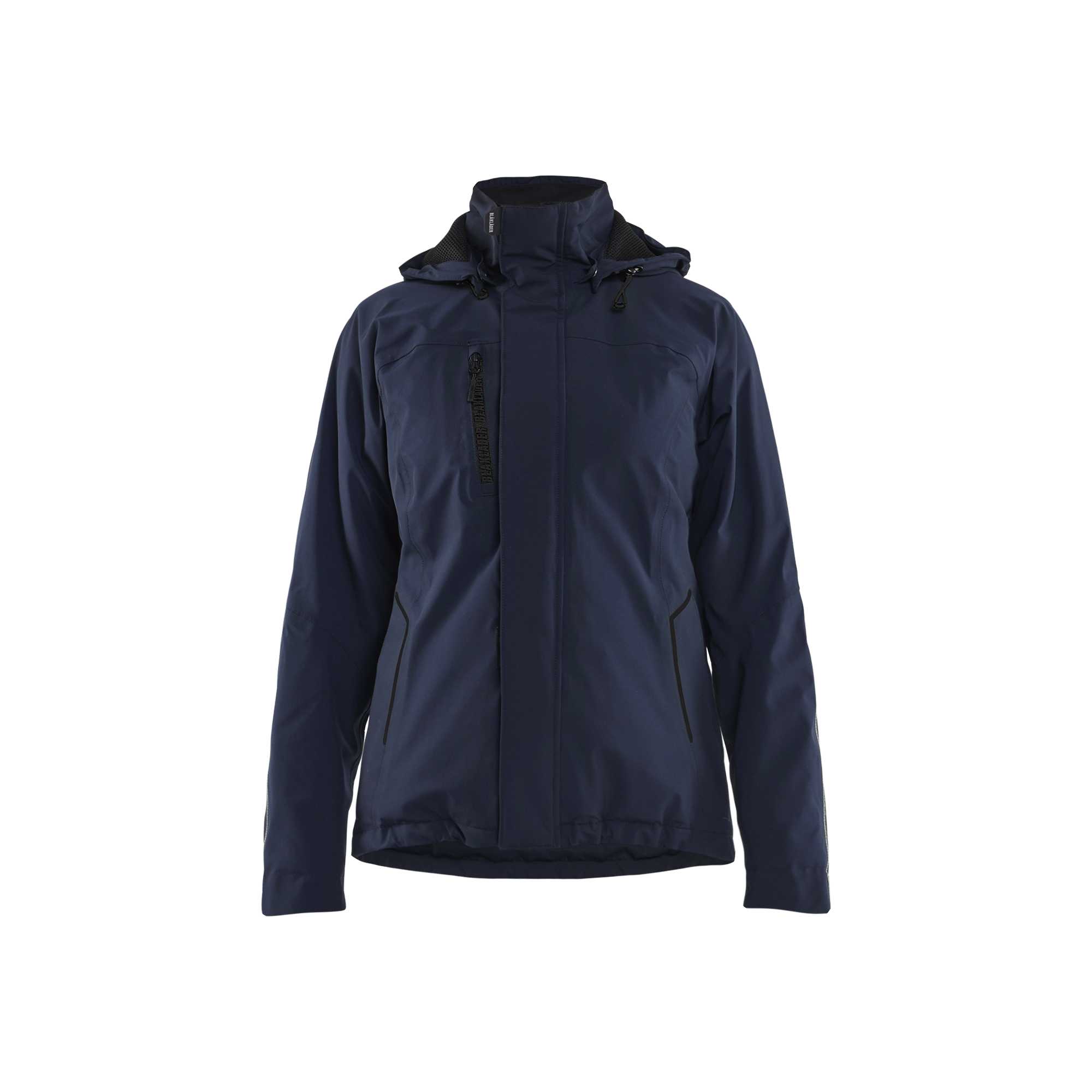 BLAKLADER 44081917 Women's Lightweight lined Winter Jacket Stretch Hi Vis Reflective Work Jacket WOMEN - Waterproof