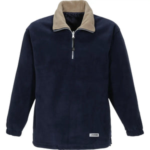 Planam Outdoor Relax Fleecetroyer marine/camel XS marine/camel - Vorschaubild