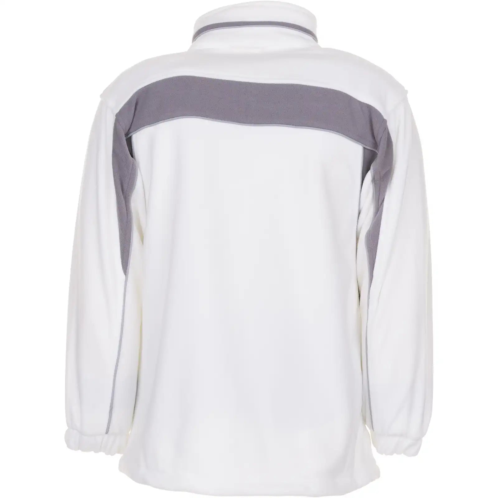 Planam Plaline Fleecejacke reinweiß/zink XS reinweiß/zink - Produktbild ohne Model