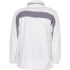 Planam Plaline Fleecejacke reinweiß/zink XS reinweiß/zink - Produktbild ohne Model