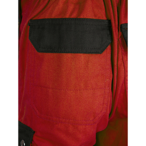 TMG Style Work trousers red - Bundhose-Style-red-detail-3