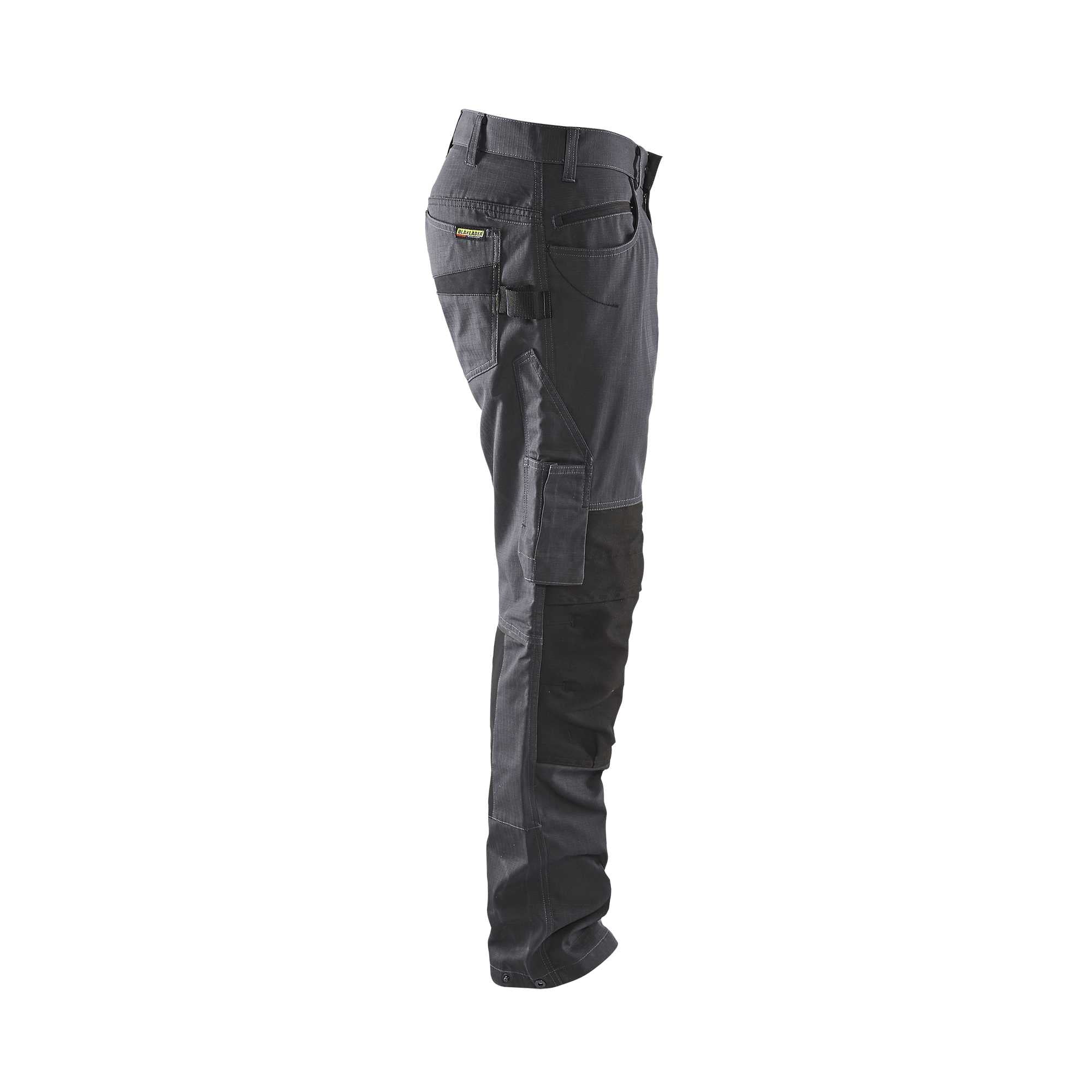 BLAKLADER 14951330 | Service Trousers with Stretch Work Trousers Men - Ripstop Fabric