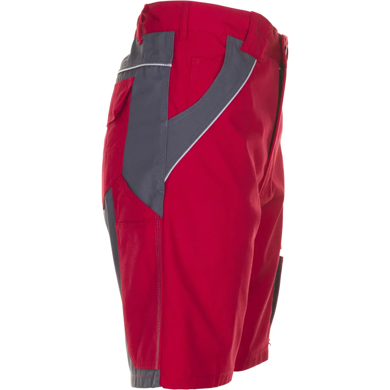 Planam Plaline Shorts rot/schiefer XS rot/schiefer - Produktbild ohne Model