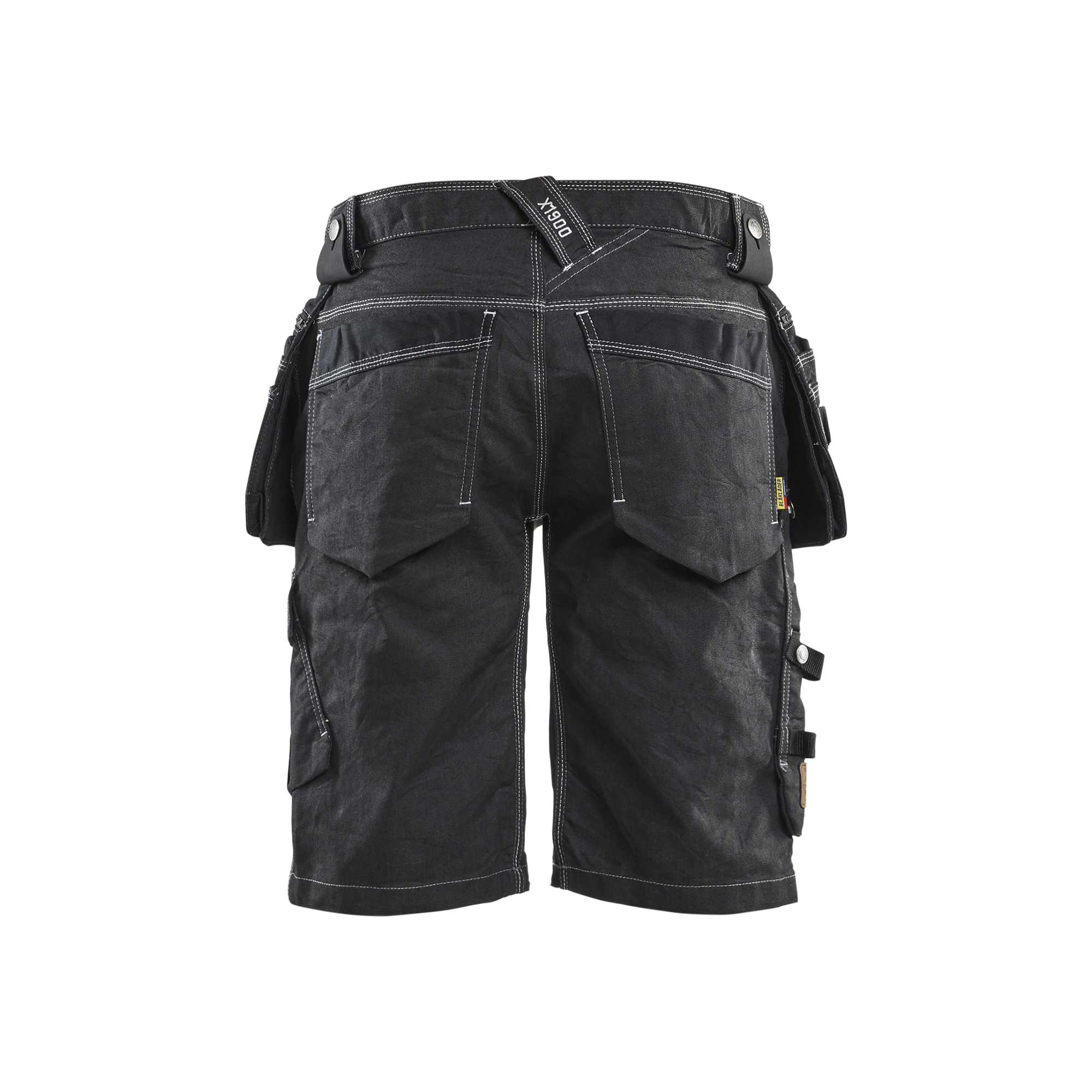BLAKLADER 19921141 | Craftsman shorts stretch X1900 Work Shorts Men - Cordura Denim