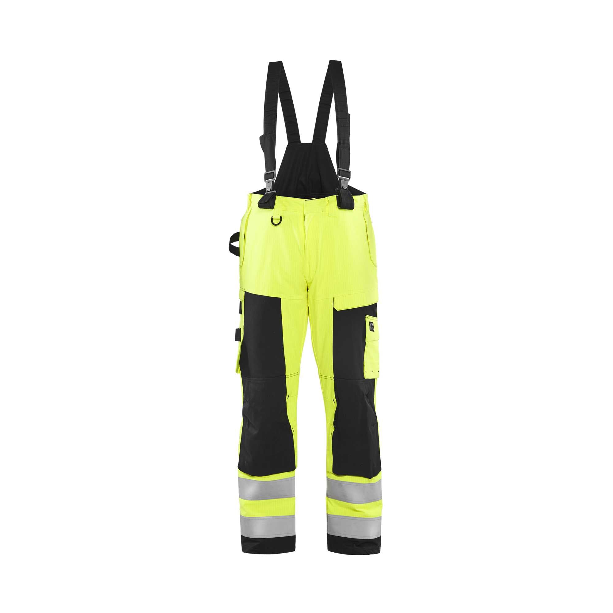 BLAKLADER 18681530 Multinorm Winter Trousers Hi Vis Reflective Work Trousers Men - Antistatic