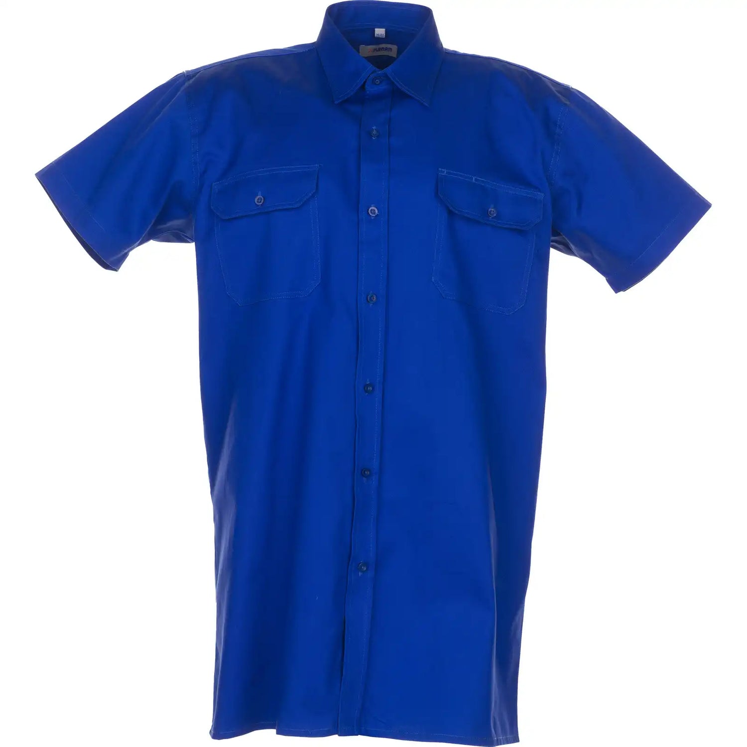 Planam Hemden Köperhemd 1/4-Arm mittelblau 37/38 mittelblau - Vorschaubild