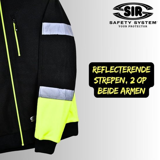 COMFORT FLEECE Blouson - Hi-Vis - Reflective Inserts - Thermal Insulation - Image 3