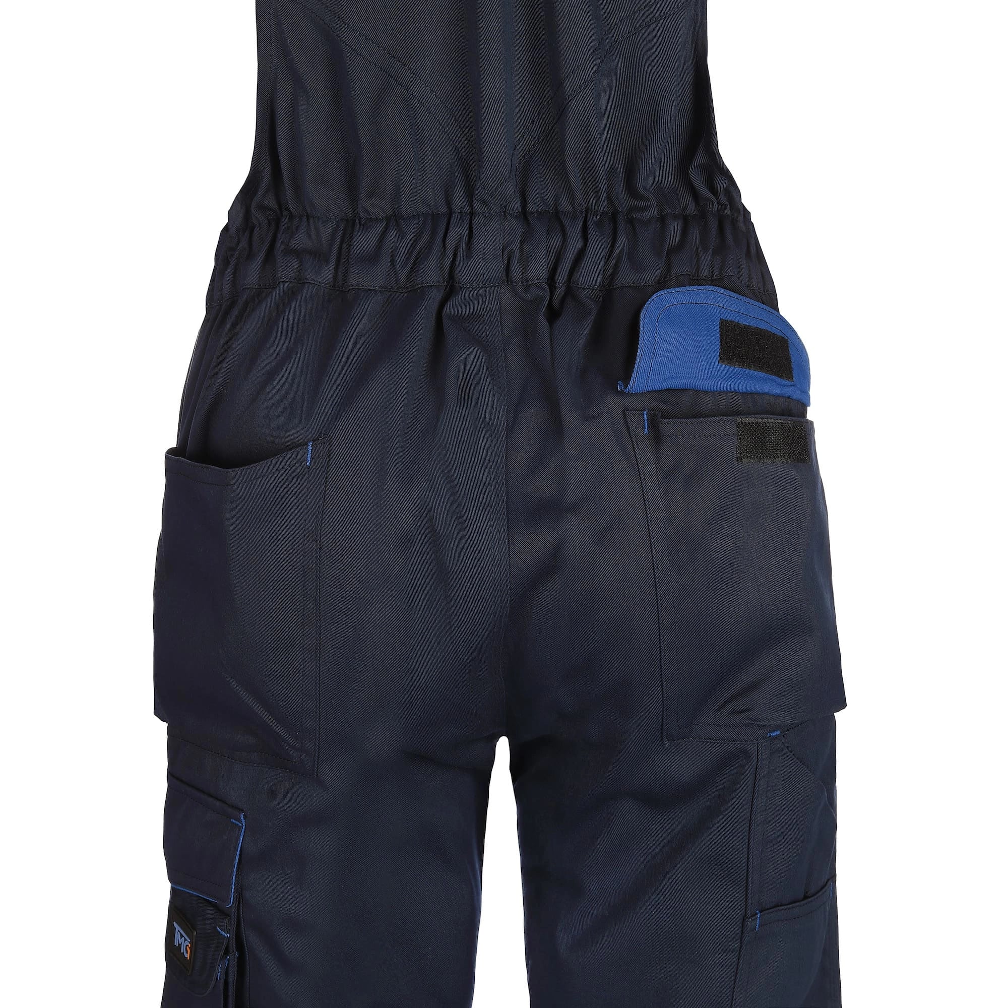 TMG Finesse Work dungarees navy - Finesse BIB Trouser-navy-08-V2