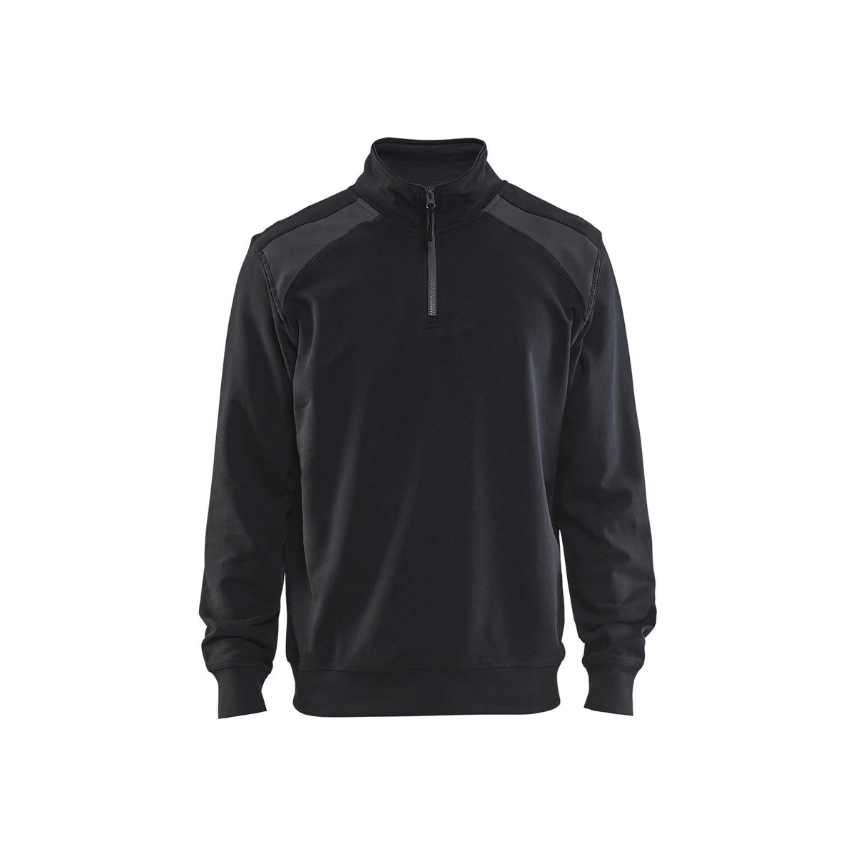 BLAKLADER 33531158 Half Zip 2 Tone Sweatshirt Work Sweatshirt MEN - 100% Cotton