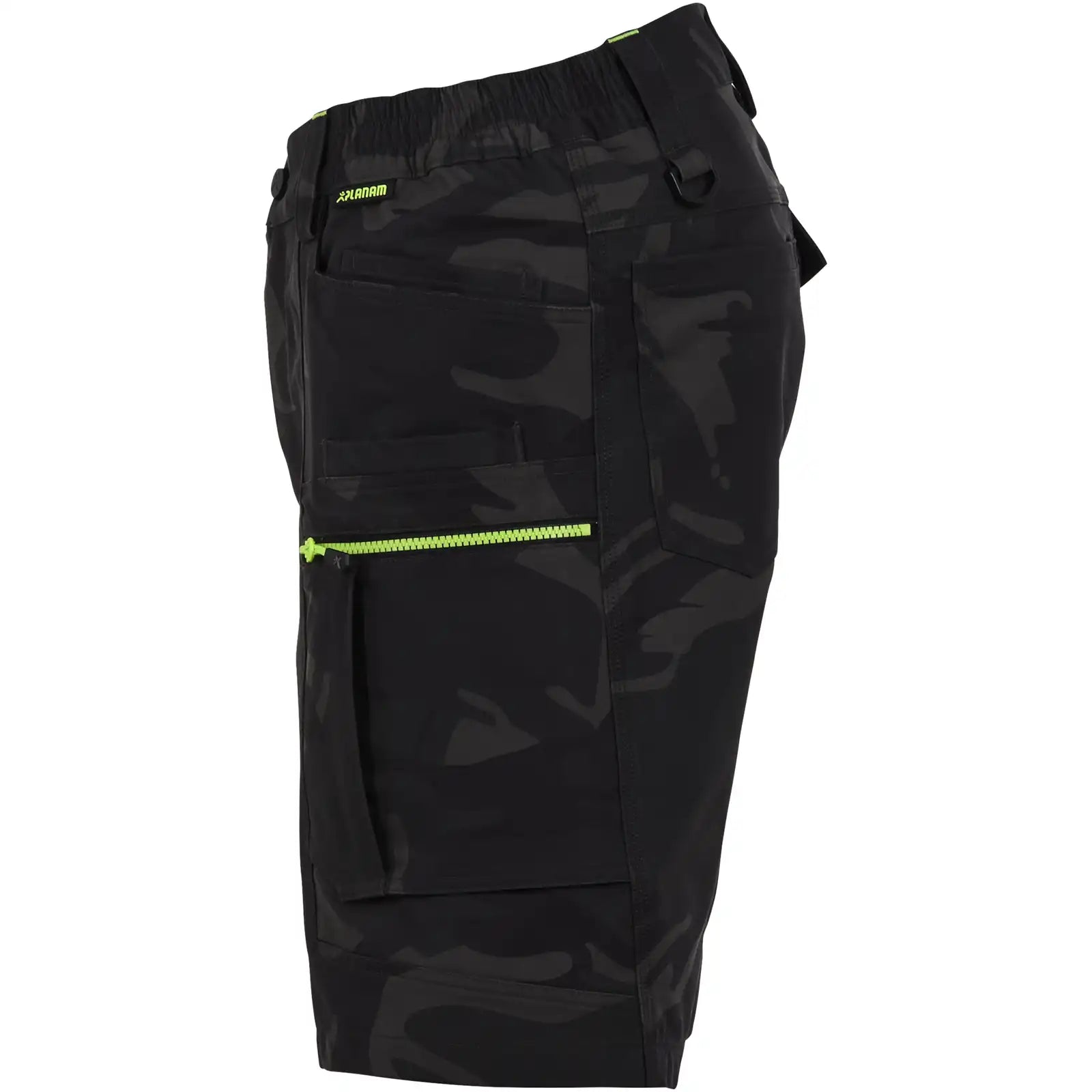 Planam rECOline Shorts camouflage       XS camouflage - Produktbild ohne Model