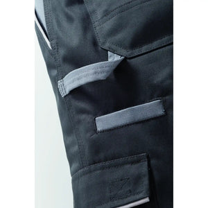 Planam Highline Damen Bundhose schwarz/schiefer/zink 34 schwarz/schiefer/zink - Extra Detailbild