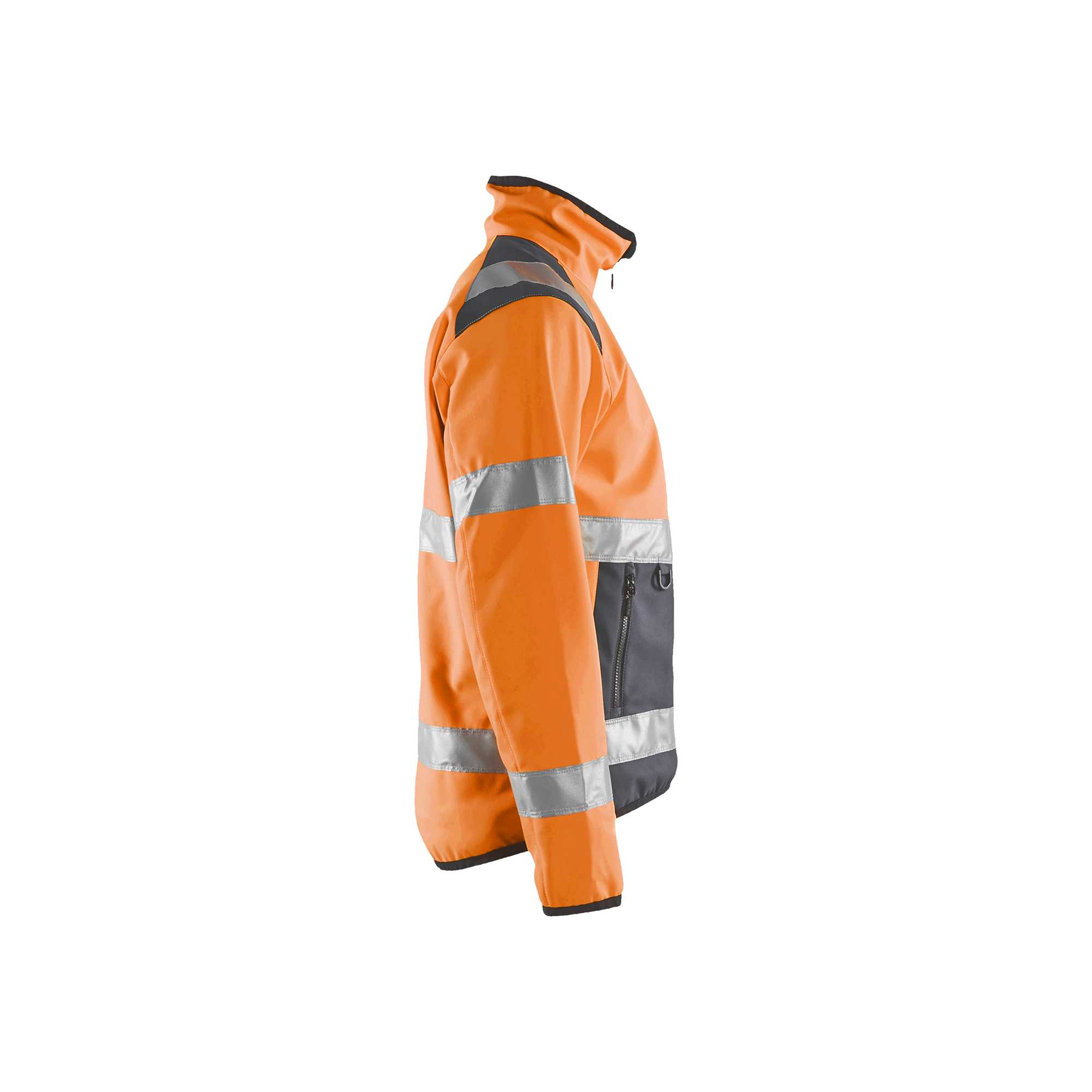 BLAKLADER 48772516 Hi Vis Softshell Jacket Hi Vis Reflective Softshell Work Jacket MEN - Water Repellent