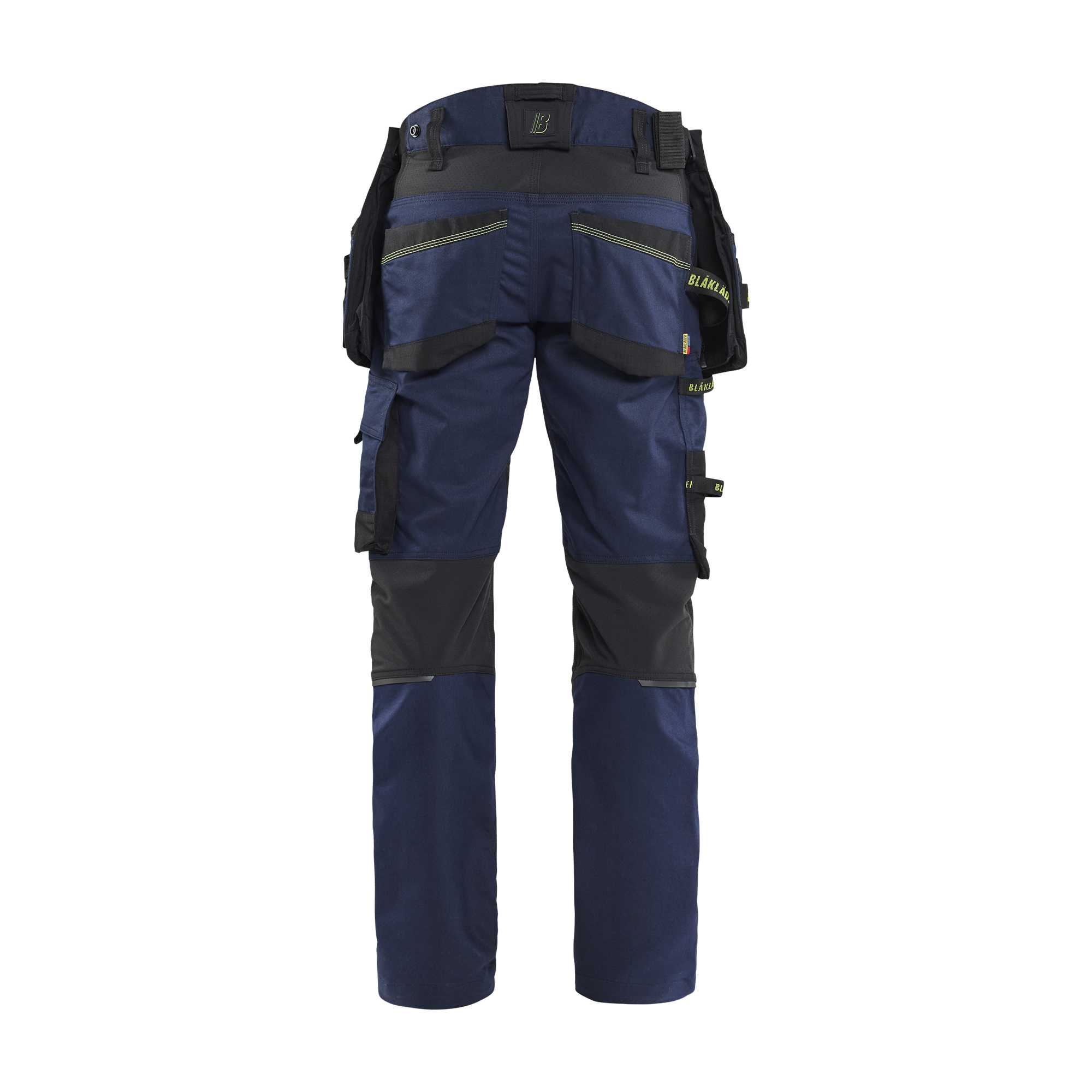 BLAKLADER 19701149 | STRIKER Craftsman Trousers with stretch Work Trousers Men - CORDURA Denim