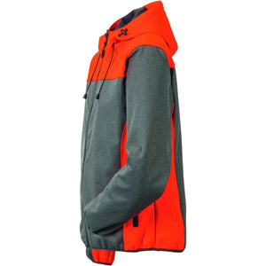 Planam Outdoor Kontrast Jacke grau/orange XS grau/orange - Produktbild ohne Model