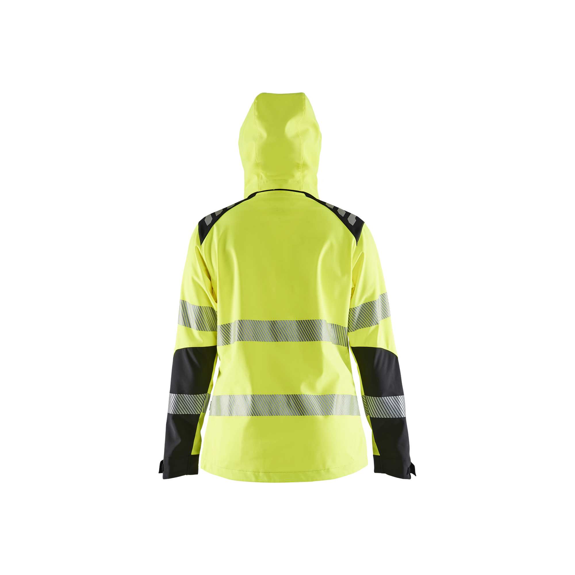 BLAKLADER 47912513 Women's Hi Vis Softshell Jacket Hi Vis Reflective Softshell Work Jacket WOMEN - Waterproof