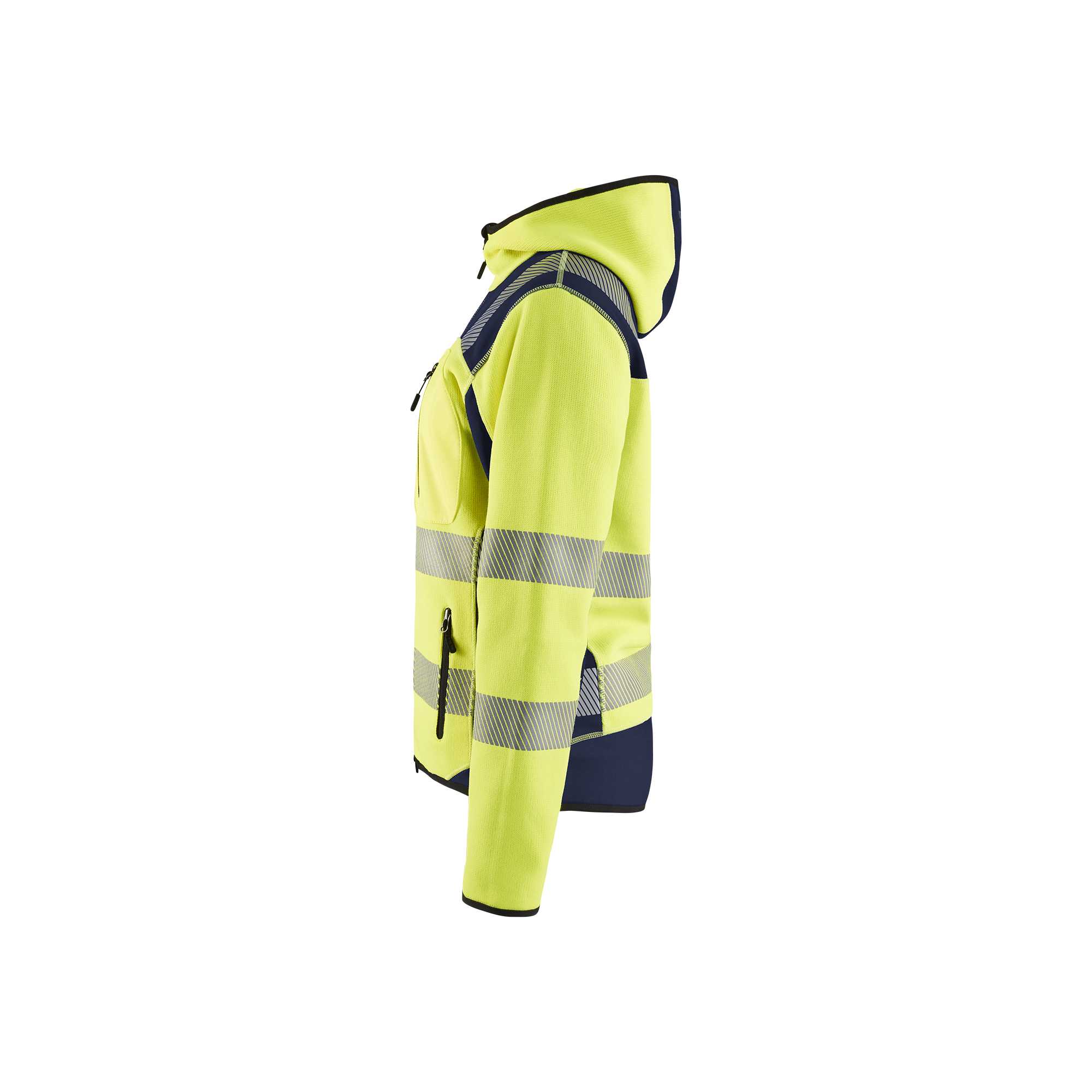 BLAKLADER 49672120 Women's Hi Vis knitted jacket Hi Vis Reflective Work Jacket WOMEN - Heavy Knit