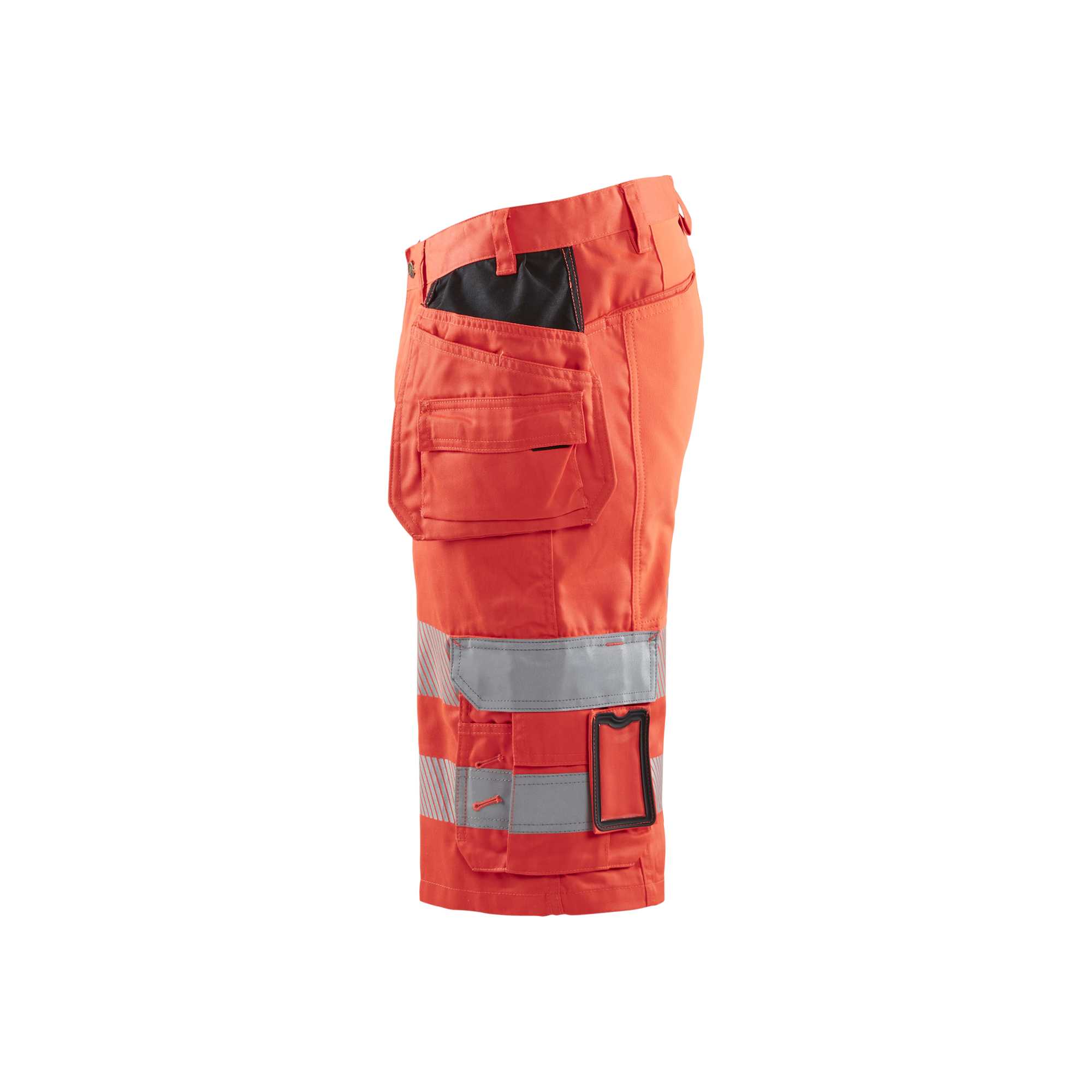 BLAKLADER 15861811 | Hi Vis shorts with stretch Hi Vis Reflective Work Shorts Men - Class 2 Certified
