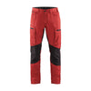 BLAKLADER 14591845 Service Trousers with Stretch Work Trousers Men - stretch panels