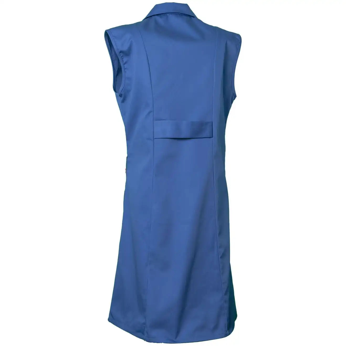 Planam Damen Mantel Baumwolle ärmellos kornblumenblau 36 kornblumenblau - Produktbild ohne Model