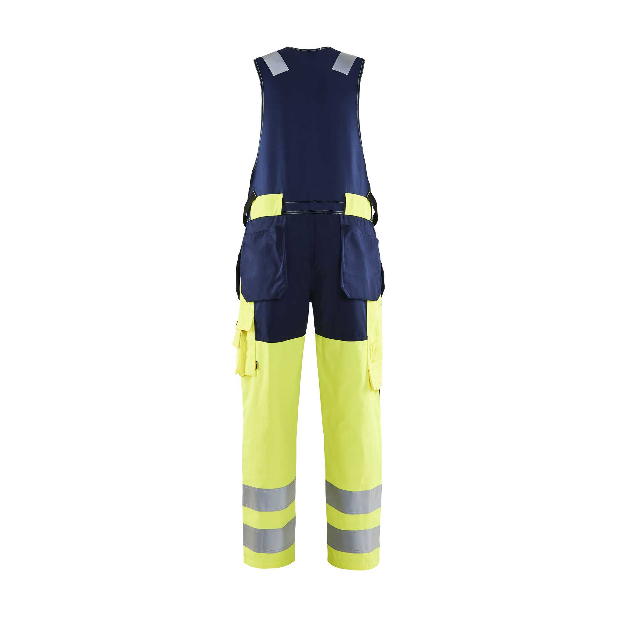 BLAKLADER 26531804 Hi Vis Sleeveless Overall Work Overall Men - polyester cotton blend