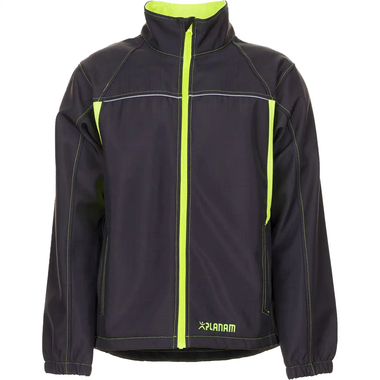 Planam Basalt Neon Softshelljacke anthrazit/gelb XS anthrazit/gelb - Vorschaubild
