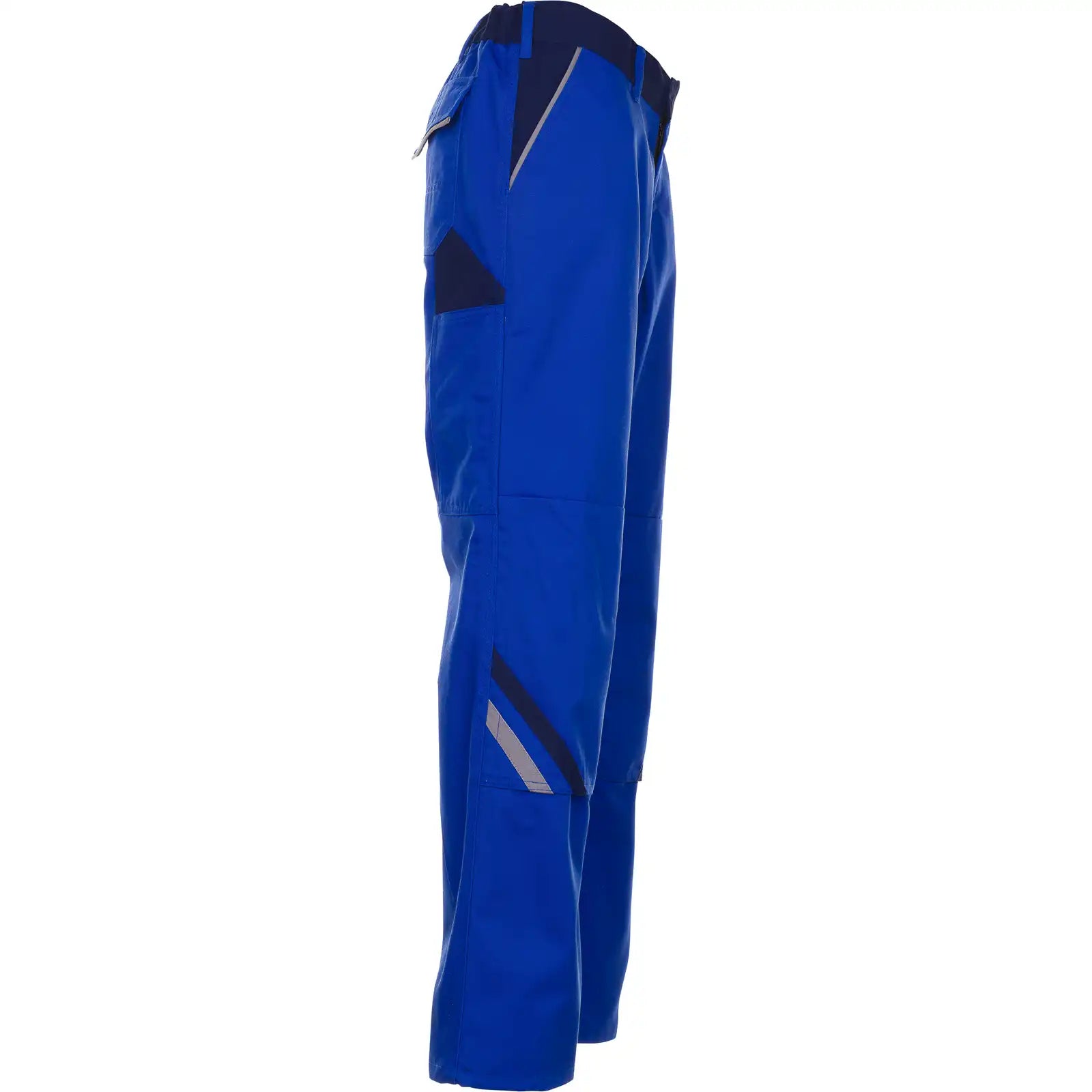 Planam Highline Damen Bundhose kornblumenblau/marine/zink 34 kornblumenblau/marine/zink - Produktbild ohne Model