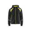 BLAKLADER 34331158 Hoodie with Full Zip Hi Vis Reflective Hoodie Work Sweatshirt MEN - 100% Cotton