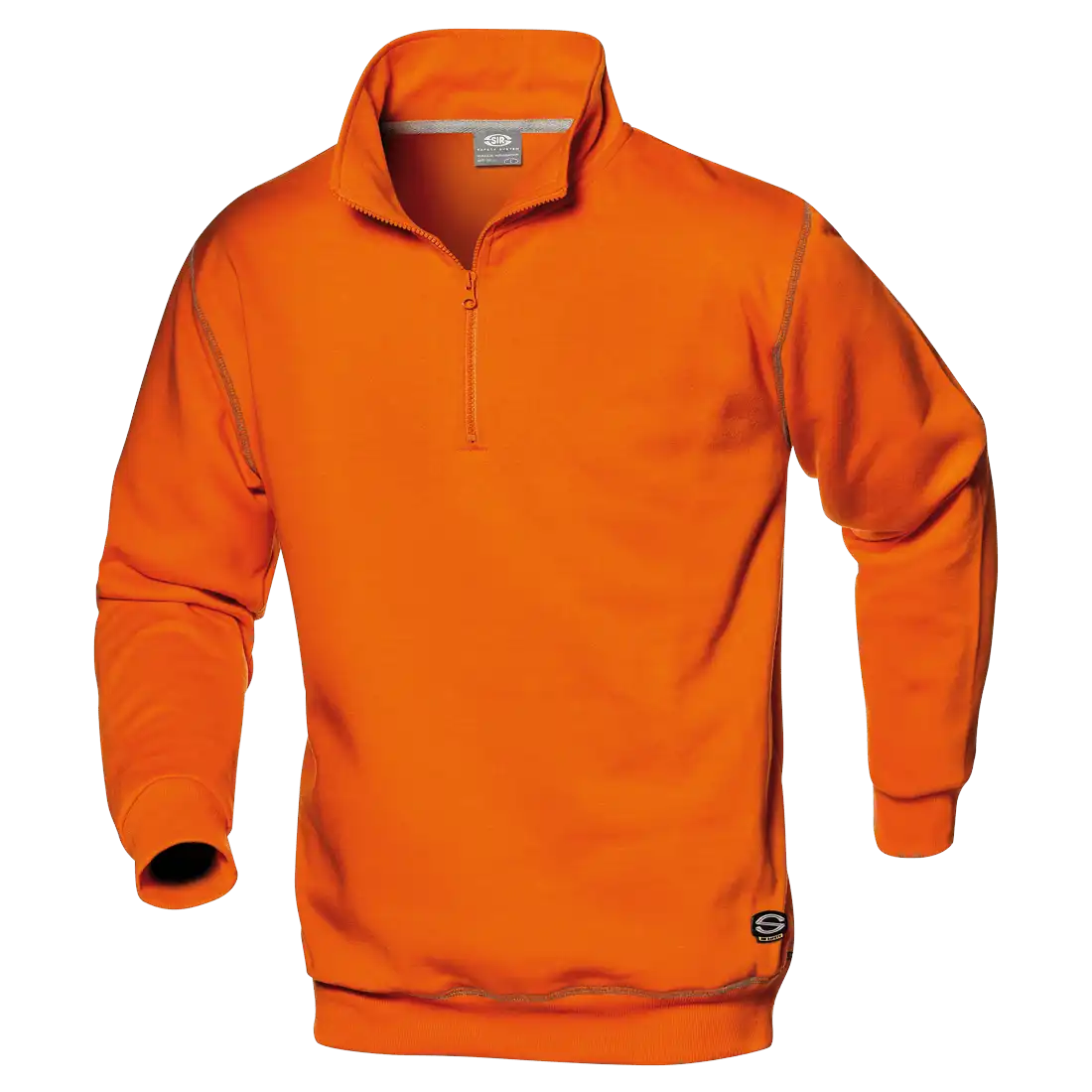 SIRFLEX SWEATSHIRT - Thermal - Zipper-Collar - Elastic-Knitted Cuffs - Image 1