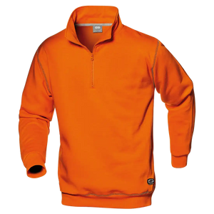 SIRFLEX SWEATSHIRT - Thermal - Zipper-Collar - Elastic-Knitted Cuffs - Image 1