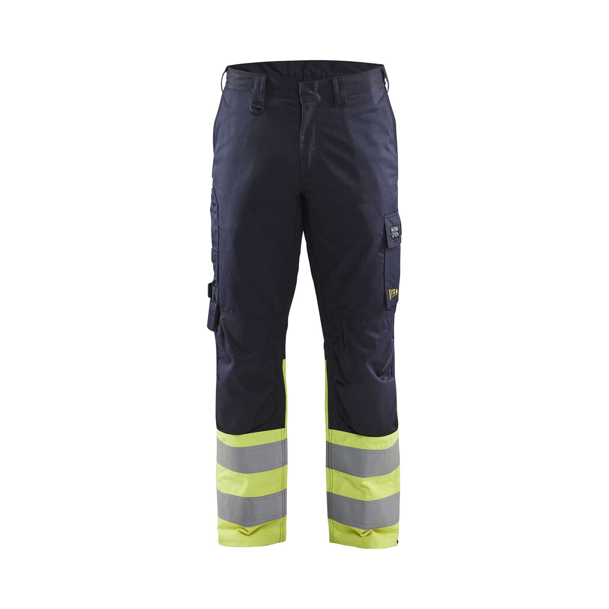 BLAKLADER 17051519 | Inherent Steel trousers Hi Vis Reflective Work Trousers Men - Modacrylic Blend
