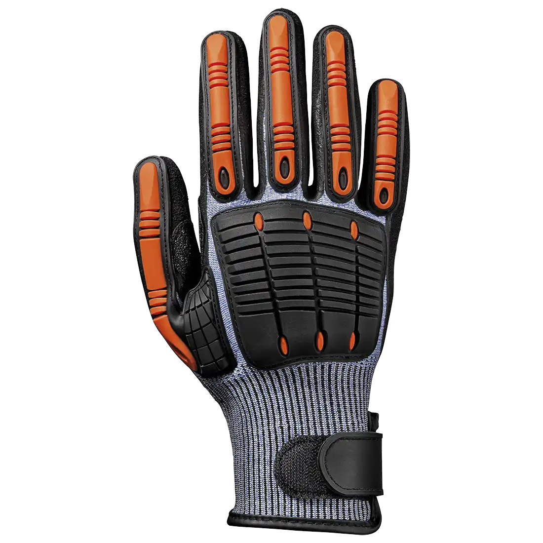 MAX IMPACT GLOVES - Anti-Slip Finish - Back Protection - High-Tenacity Dytex Knit - Pack of 12 Pieces - Image 1