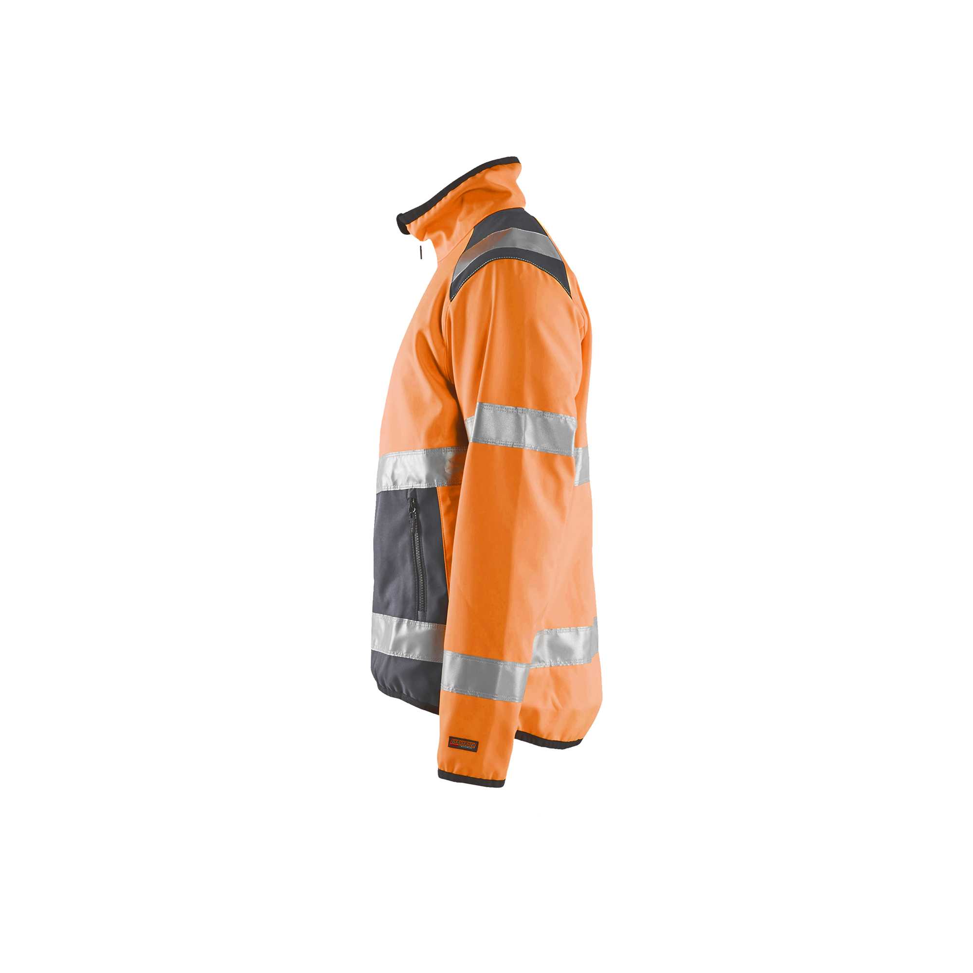 BLAKLADER 48772516 Hi Vis Softshell Jacket Hi Vis Reflective Softshell Work Jacket MEN - Water Repellent