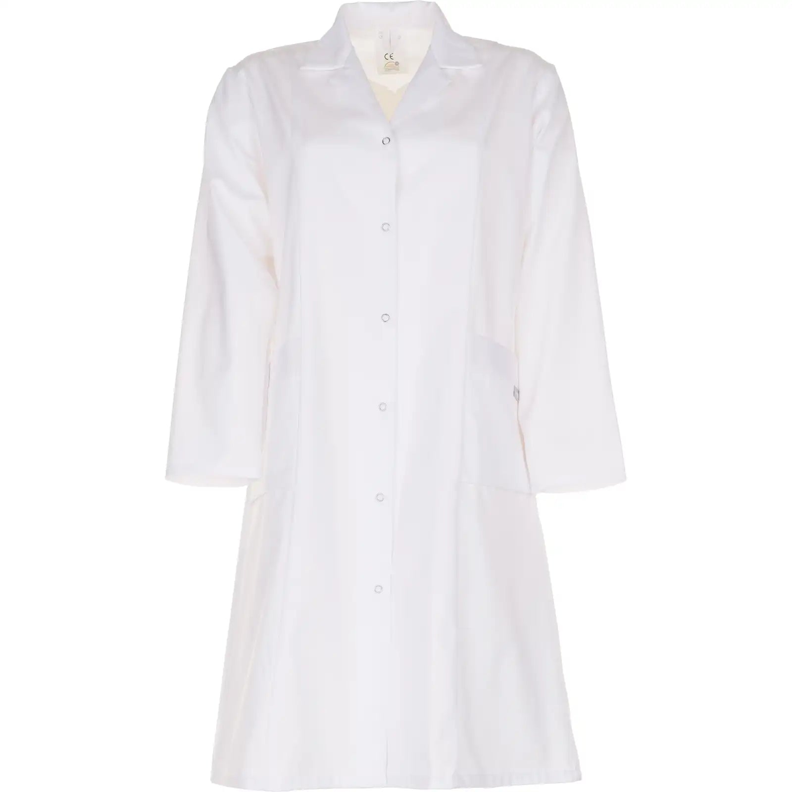 Planam Damen Mantel Mischgewebe Langarm reinweiß 36 reinweiß - Vorschaubild