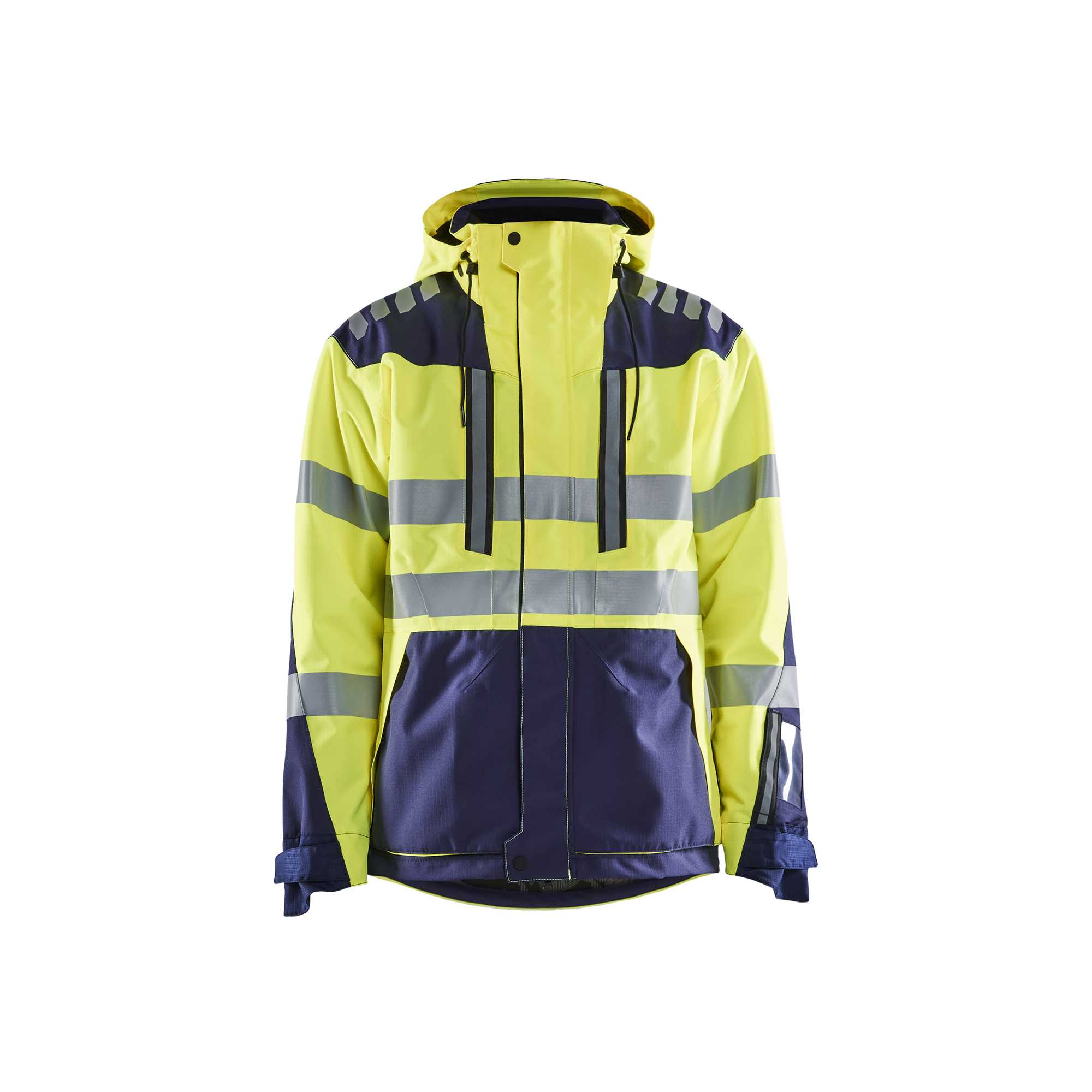 BLAKLADER 44961918 Hi Vis Shell jacket Hi Vis Reflective Shell Work Jacket MEN - Waterproof