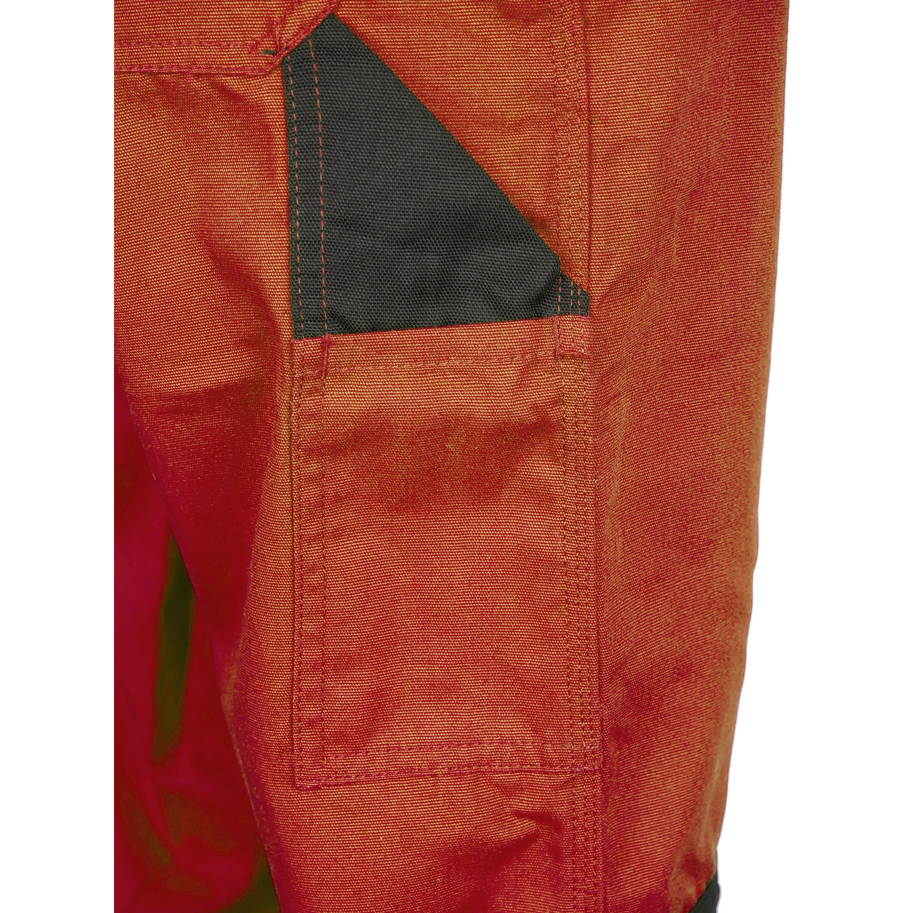 TMG Style Work trousers red - Bundhose-Style-red-detail-1