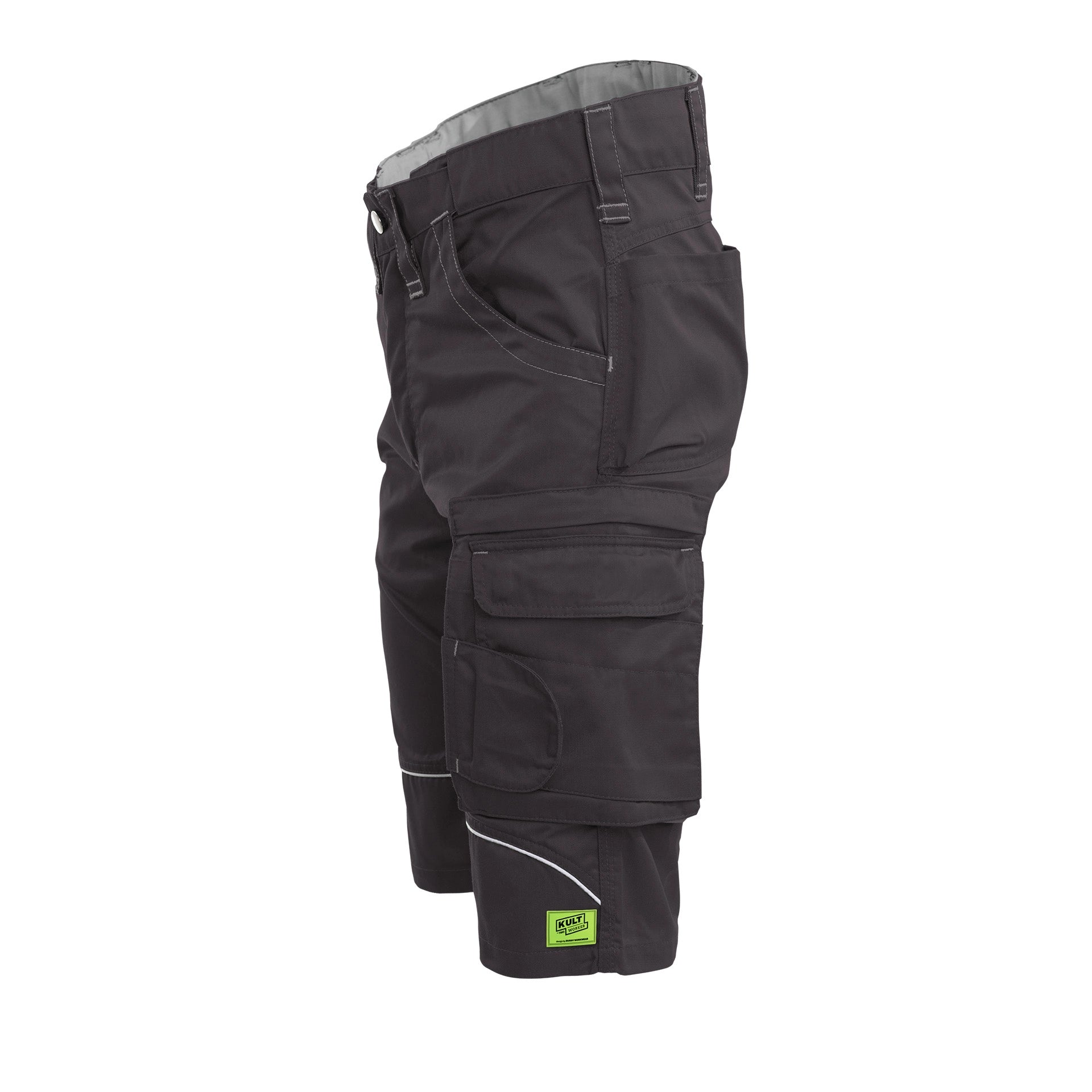 TMG Kult Worker Work shorts grey - KW-180050_Arbeitsshorts_anthrazit_seite_1920x1920