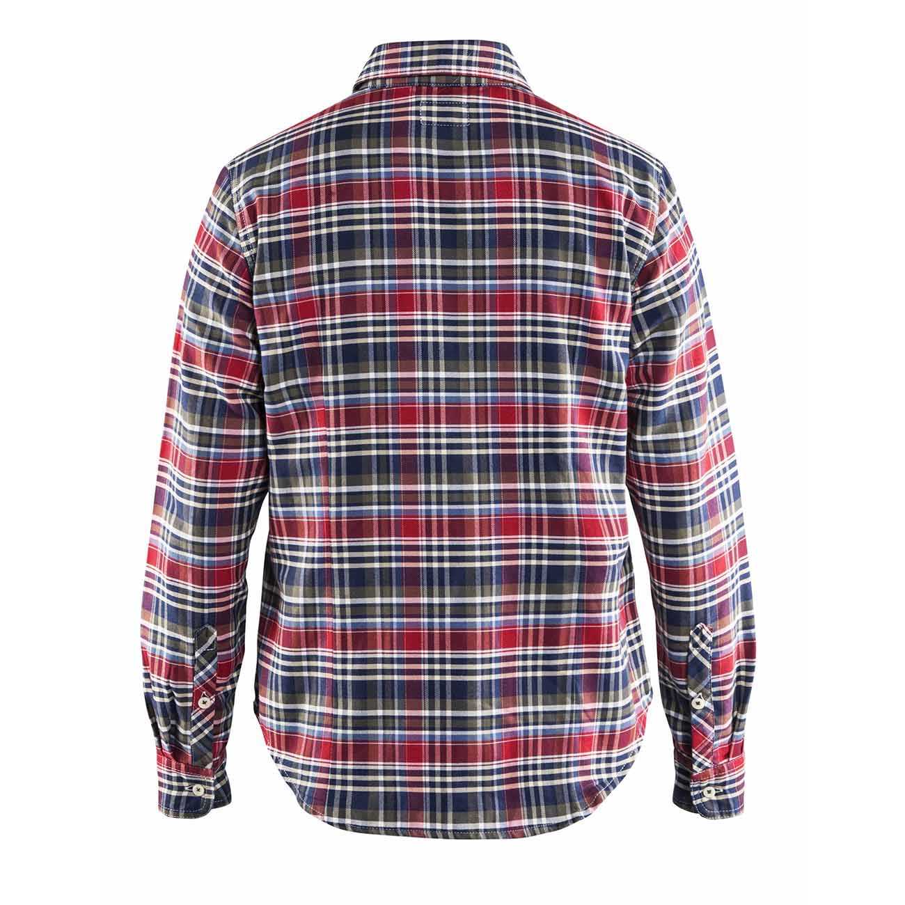 BLAKLADER 32091137 Flanellen overhemd Dames Lange Mouw Werkhemd DAMES - Flanel Eén Kant Geruwd