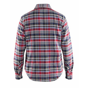 BLAKLADER 32091137 Flanellen overhemd Dames Lange Mouw Werkhemd DAMES - Flanel Eén Kant Geruwd