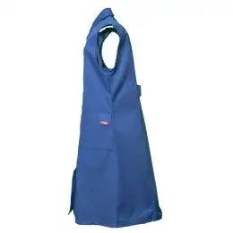 Planam Damen Mantel Mischgewebe ärmellos kornblumenblau 36 kornblumenblau - Produktbild ohne Model