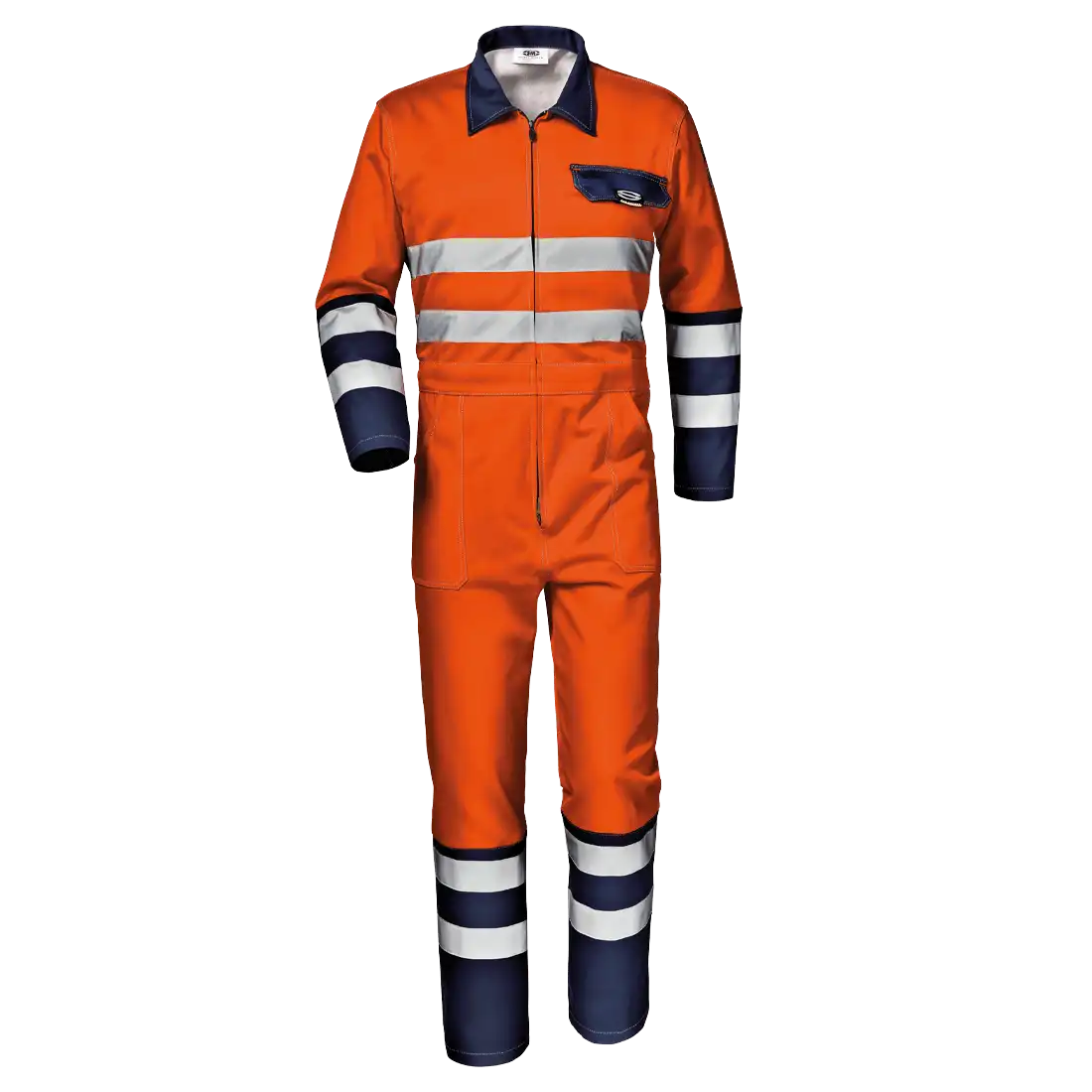 SIR SAFETY MISTRAL COLOR Tuta da lavoro alta visibilità riflettente uomo - cuciture doppie