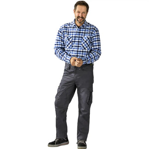Planam PLANAM Stretchline Bundhose anthrazit 102 anthrazit - Produktbild mit Model