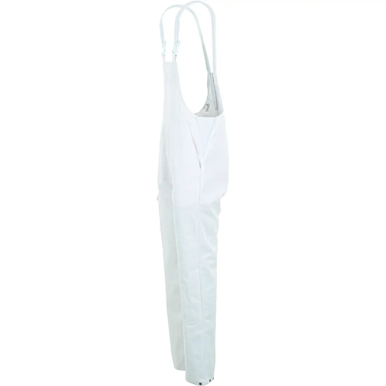 Planam Food Damen Latzhose reinweiß 36 reinweiß - Produktbild ohne Model