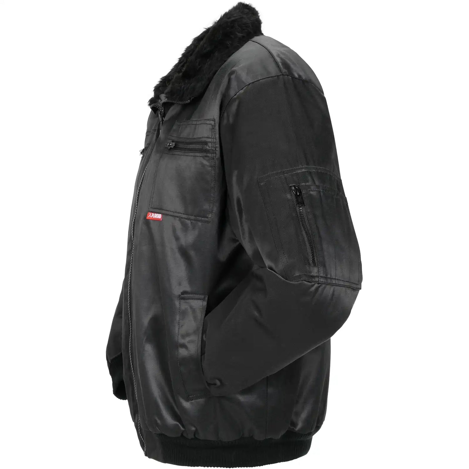 Planam Outdoor Gletscher Pilotenjacke schwarz S schwarz - Produktbild ohne Model