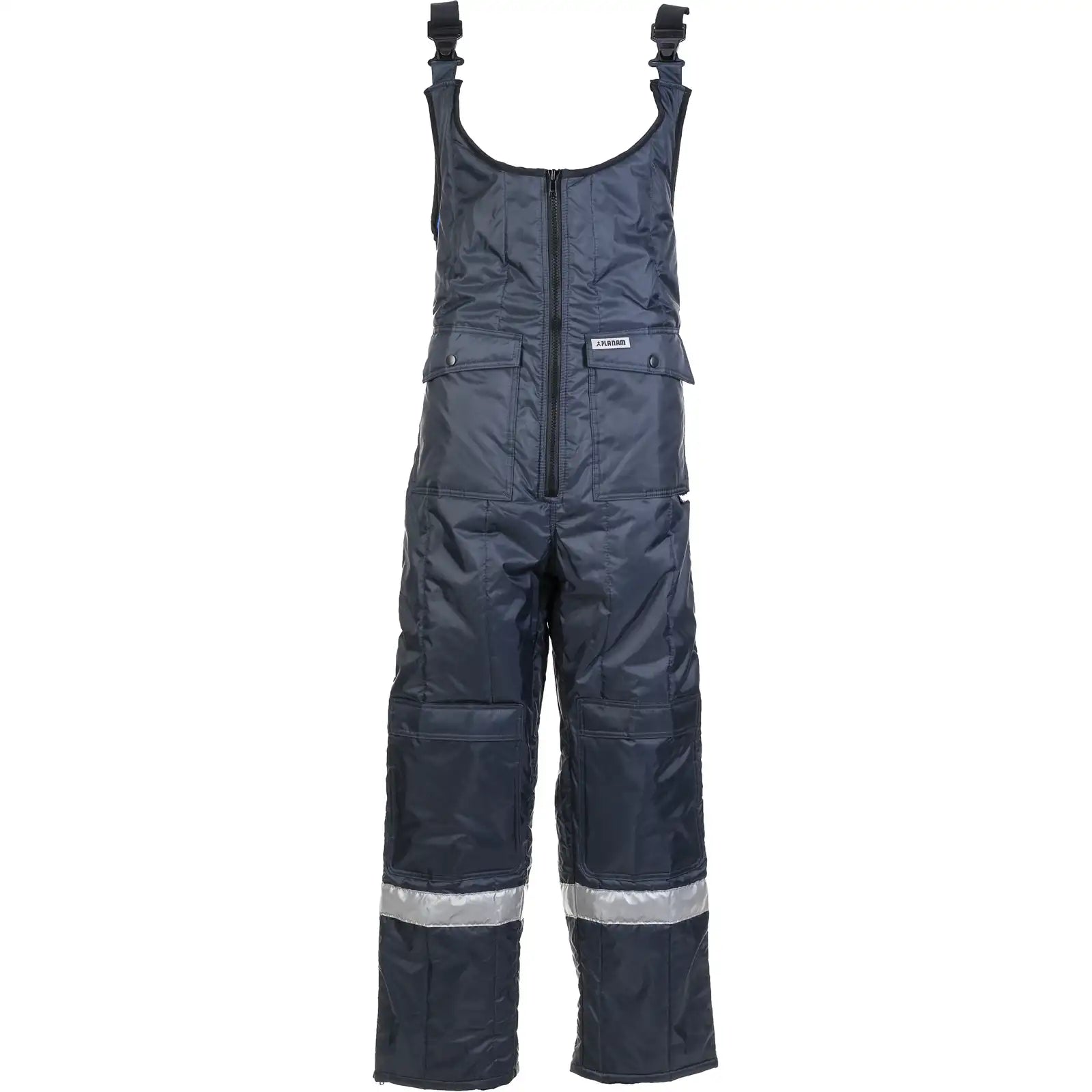 Planam Kühl-/Gefrierhaus Gefrierhaus Latzhose marine/kornblumenblau L marine, Innenfutter kornblumenblau - Vorschaubild